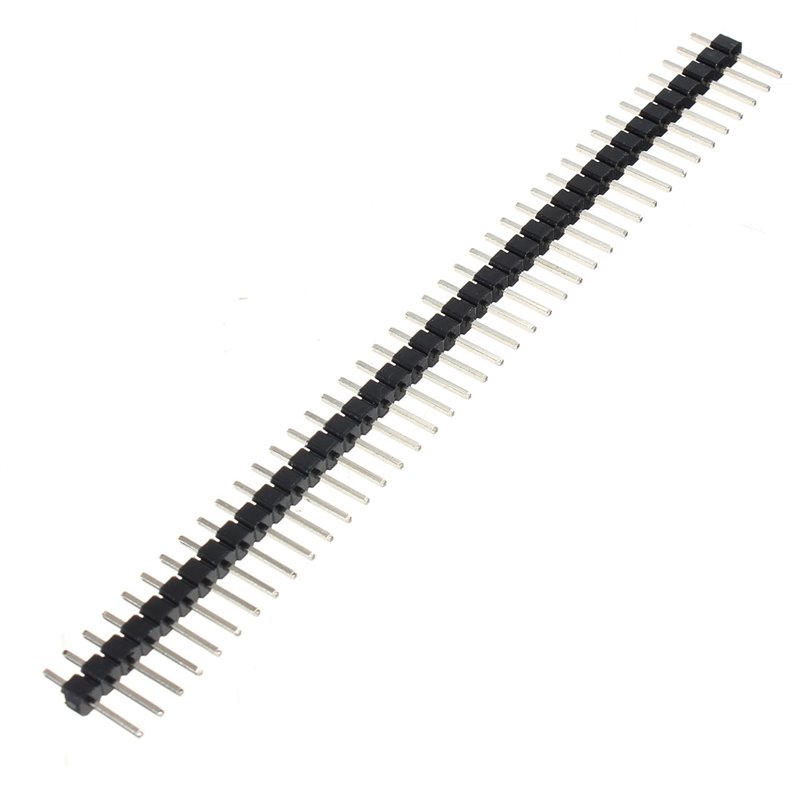 Pin Header Regleta Recta Macho 40 Pines 2.54 Mm