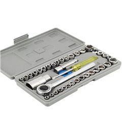 Juego de copas Ratchet x40 piezas CA-152