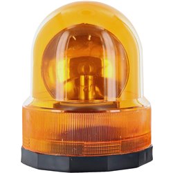 Baliza licuadora azul con imán luz emergencia 12v halogena para carro