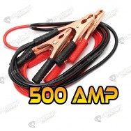 Cables iniciar Batería carro 500A - 2mtrs