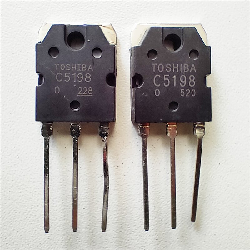 Transistor de potencia C5198 Toshiba 2SC5198