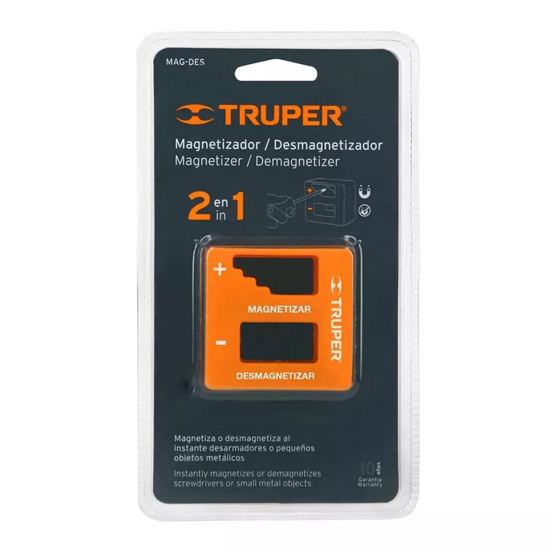 Magnetizador y desmagnetizador Truper para herramienta