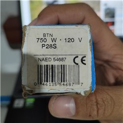 Lámpara BTN Halógena OSRAM 750W/120V T7