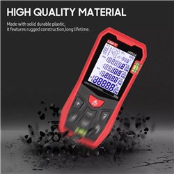 Medidor distancia láser LM50A uni-t pantalla LCD 50mts