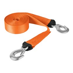 Correa eslinga para remolque con ganchos 2"x5.8m Truper