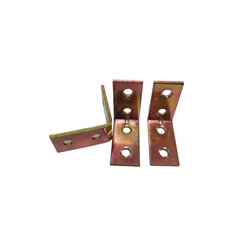 Ele escuadra refuerzo 1*1/4 unidad 30mm 2 huecos