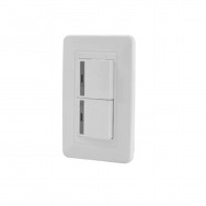 Interruptor switch doble incrustar cumple RETIE
