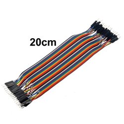 Cables dupont Jumpers 20cm x10 und Macho-Macho