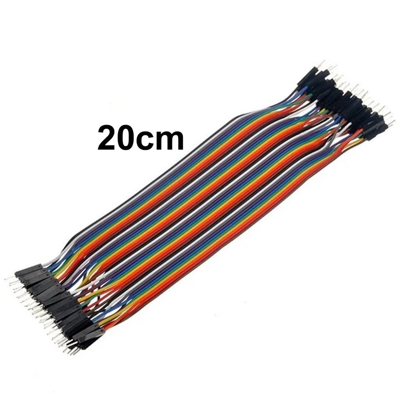 Cables dupont Jumpers 20cm x10 und Macho-Macho