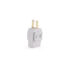 Adaptador en Tee blanco sencillo 3 salidas