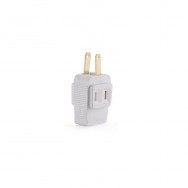 Adaptador en Tee blanco sencillo 3 salidas
