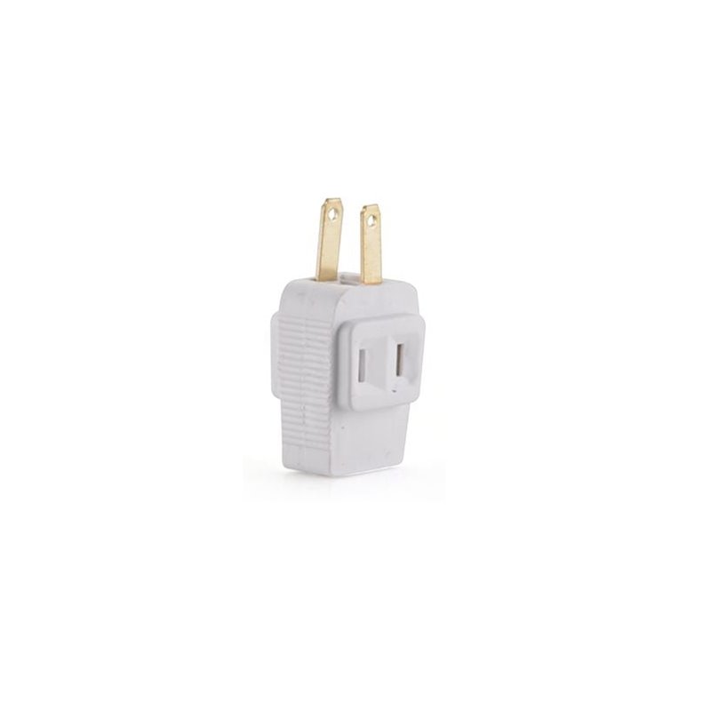 Adaptador en Tee blanco sencillo 3 salidas