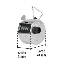 Contador manual de 4 dígitos Pretul
