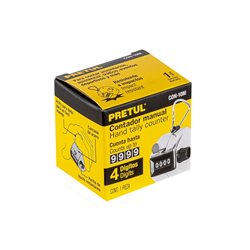 Contador manual de 4 dígitos Pretul