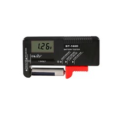 Tester medidor digital de carga baterías y pilas