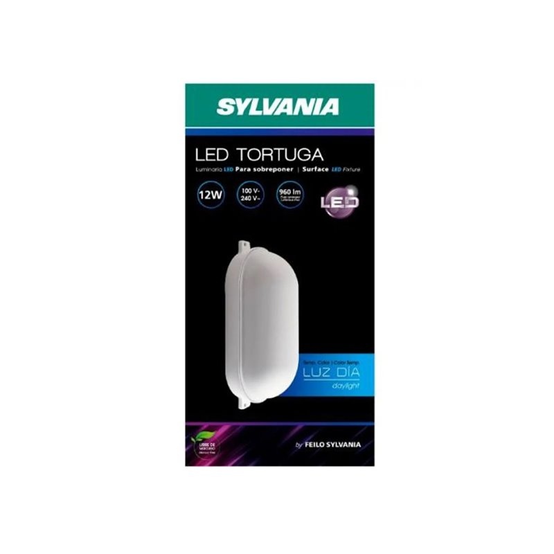 Lámpara Led Tortuga Sylvania 12W 960LM 6K