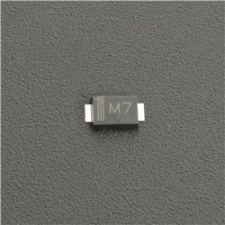 Diodo Rectificador M7 SMD 1N4007 DO-214-AC