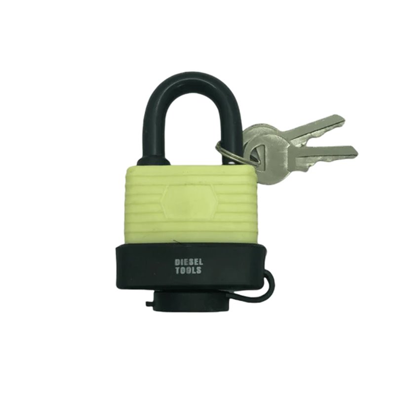 Candado intemperie 50mm + 2 llaves Diesel tools