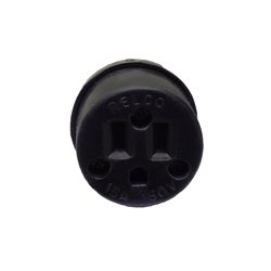 Clavija hembra toma aerea con polo 15A 150V RELCO