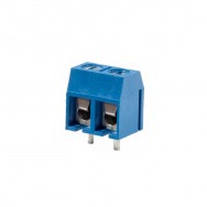 Bornera de 2 Pines Azul con Tornillos - Terminal Block unidad