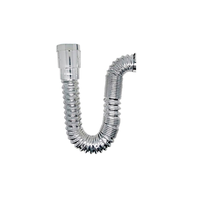 Sifón flexible niquelado 1.1/2" Akkualine