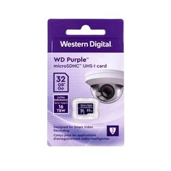Memoria micro SD 32GB Western Digital para cámaras de seguridad