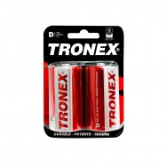 Par pilas tipo D carbón Tronex