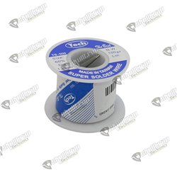 Carrete de estaño Tech 100 gramos 1mm 60Sn/40Pb TS-500