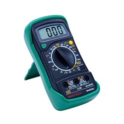 Multimetro Digital DT830L encauchetado + Batería + Puntas