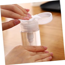 Envase dispensador vertical 120mL alcohol