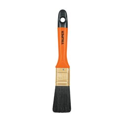 Brocha 1" Truper limpieza PC portátil electrónica cerdas negras mango plástico