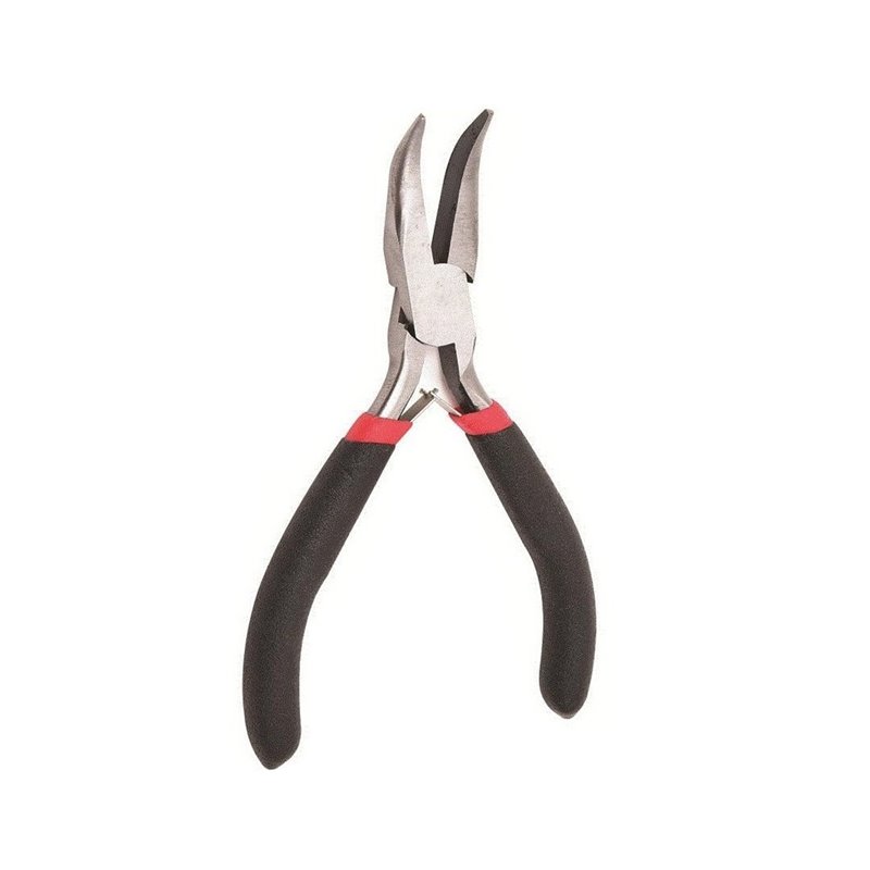 Alicate pinza punta curva 4.5" Electrónica/Bisutería