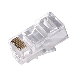 Conector de red plug RJ45 Cat5