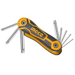 Llaves Torx Ingco navaja T9,T10,T15,T20,T25,T27,T30,T40