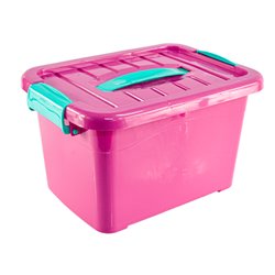 Caja organizadora 6Lt apilable multiusos color surtido