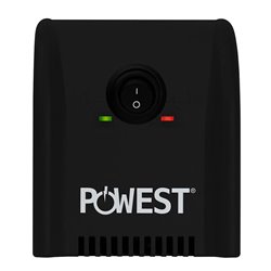 Regulador de voltaje powest AVR 2200VA 8 salidas