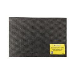 Tapete antideslizante relieve piso mesas negro 1.4m metro a metro