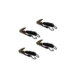 Kit x4 eslingas con trinquete ratchet 4.5m 700Kg