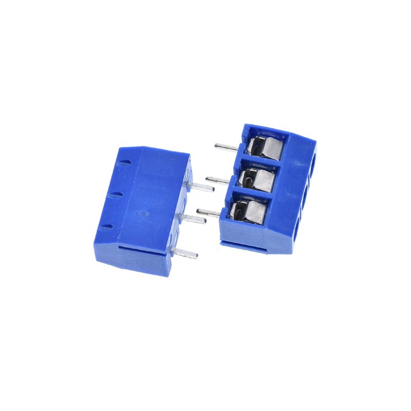 Bornera de 3 Pines Azul con Tornillos - Terminal Block unidad