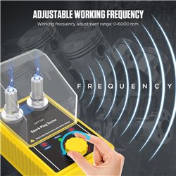 Probador de bujías chispa Autool SPT101 moto carro 110V