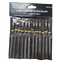 Juego 12 limas joyería profesional Uyustools LMJ012 3mm x 140mm