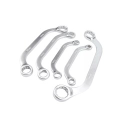 Set x5 llaves tipo C media lunea Uyustools YUZ501