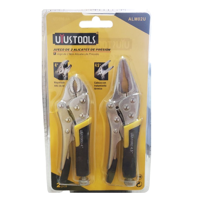 Set x2 Hombre solo 4" y 4.5" Uyustools ALM02U