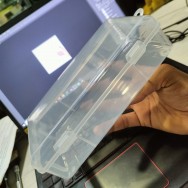 Caja organizadora semitransparente 22cm