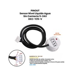 Sensor Nivel de Agua O Liquido Sin Contacto 5-24V – XKC-Y25-V