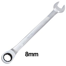 Llave mixta 8mm con ratchet