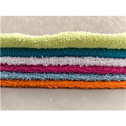 Limpión tela toalla 30x30cm absorbe rapido surtida