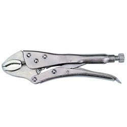 Hombre solo 10" Curvo Cr-V plateado