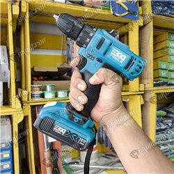 Taladro 36V EK36M no percutor + brocas + 2 baterías