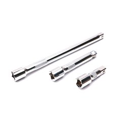 Kit x3 extensores 1/2" de 3", 5", 10" extensiones copas